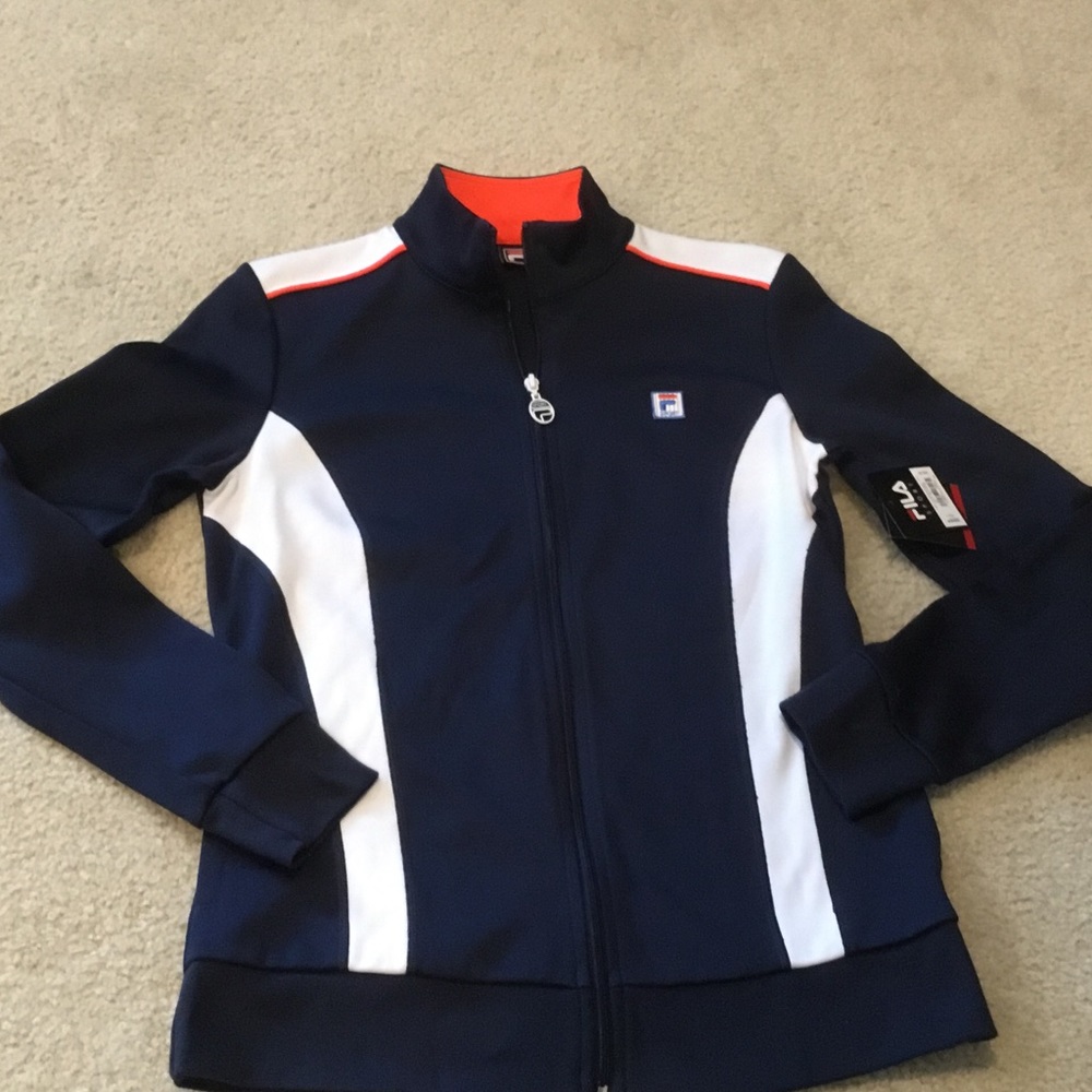 NWT Women's Fila Sport Zip Track Jacket sz Small