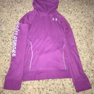 girls hooded long sleeve shirt