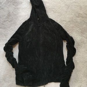 Express stretch hooded top