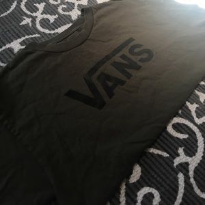 vintage army green vans tee