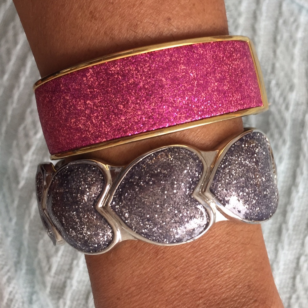 Betsy Johnson Bangle Bracelets - 2! - image 2