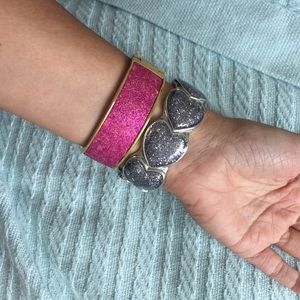Betsy Johnson bangle bracelets - 2!