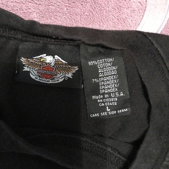 Ladies Harley Davidson Long sleeve T - Picture 4 of 4