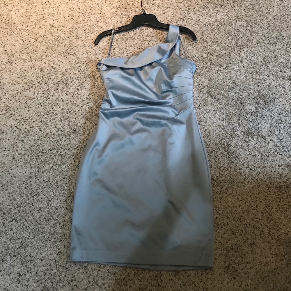 Silver cocktail dress