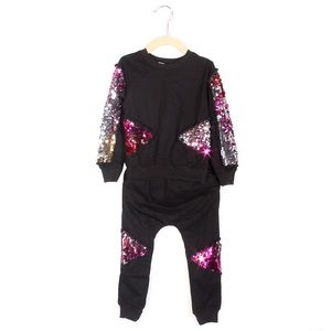 Sequins Jogger Set
