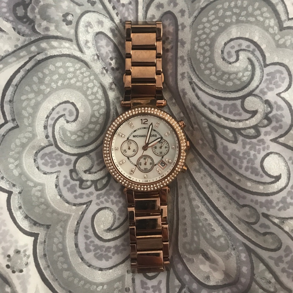 Michael Kors Rose Gold Watch