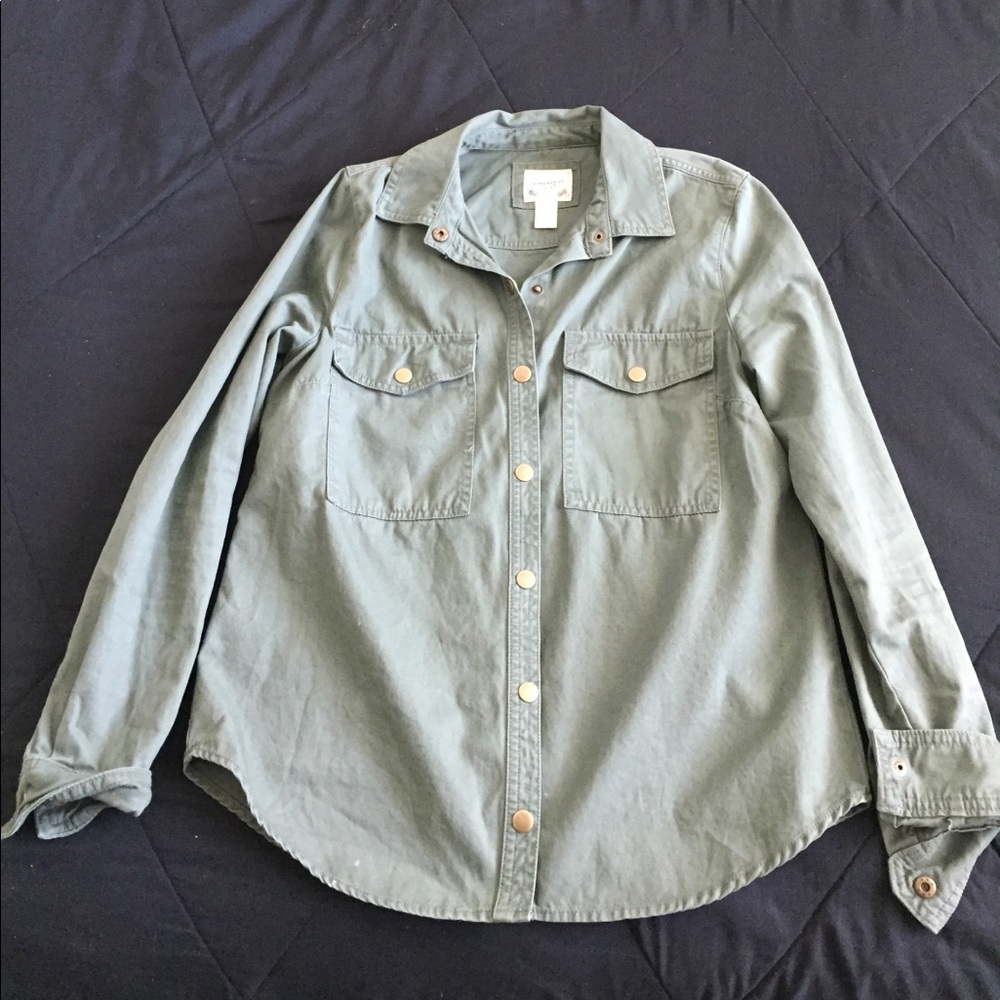 Olive green jacket