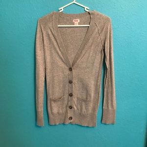 SOLD ON MERC - Mossimo cardigan, grey