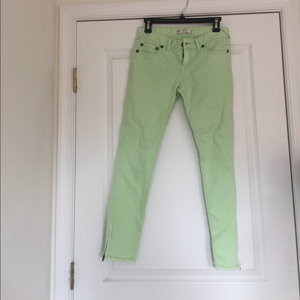 Free people like green jeans
