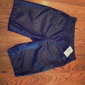 Kenneth Cole Reaction Pleather Shorts