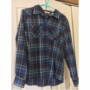 Ascend plaid button up