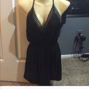 Fun Black Romper!