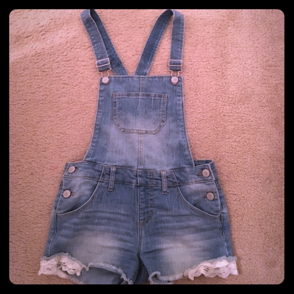 Girls short overall