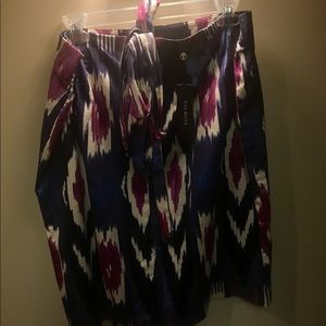 NWT!! Adorable purple patterned skirt!