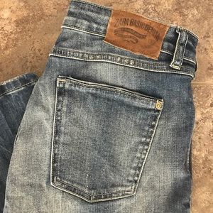 Zara Jeans Basic Japanese Denim, size 6