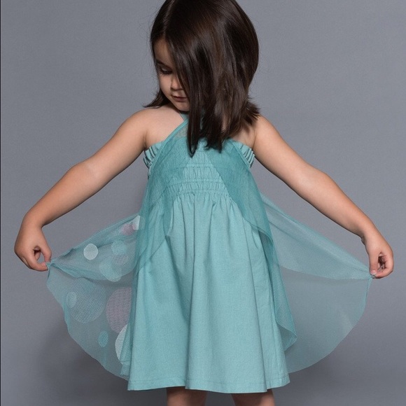 Mantle Dress in Teal