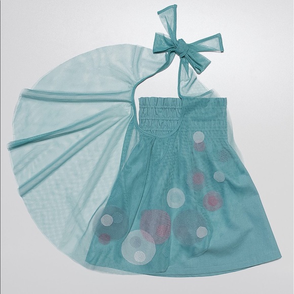 Mantle Dress in Teal