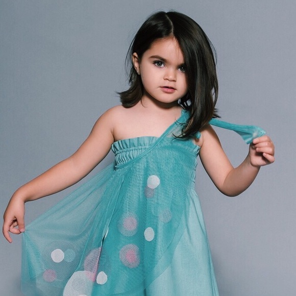 Mantle Dress in Teal