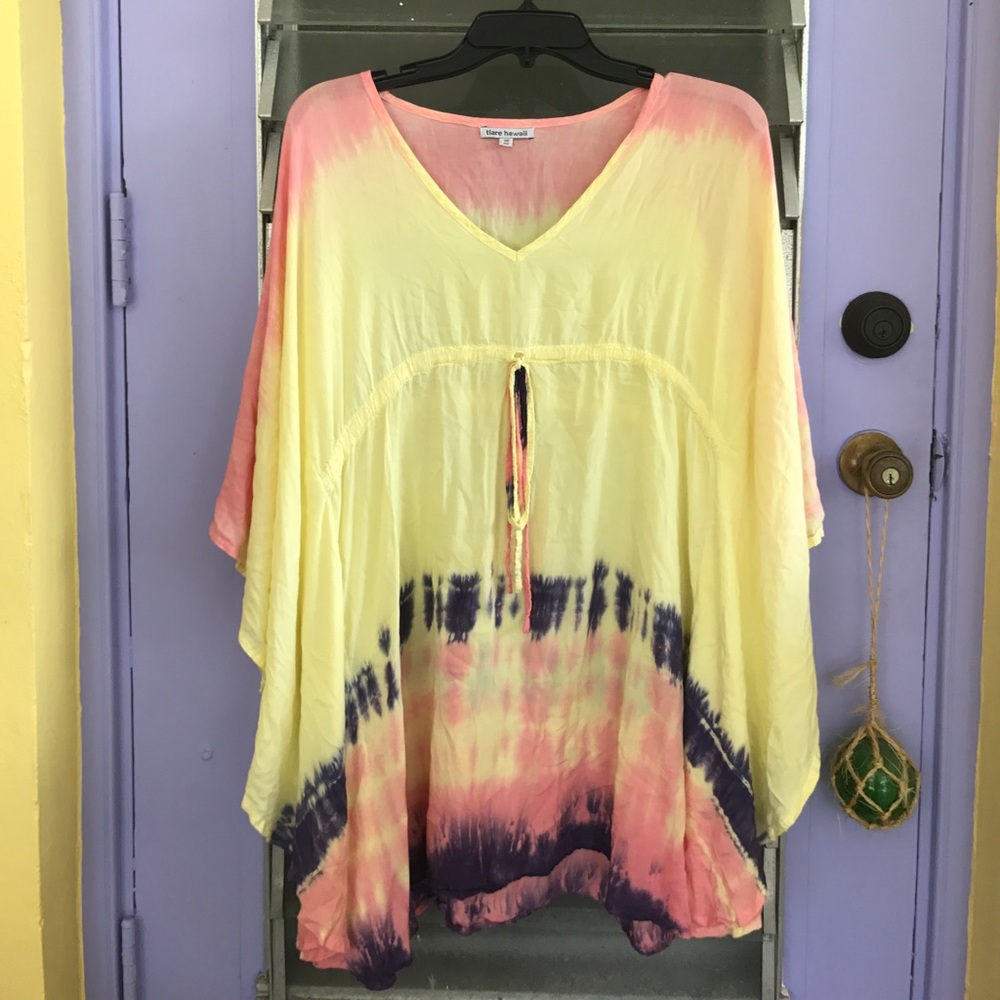 Tiare Hawaii Tie-Dye Coverup