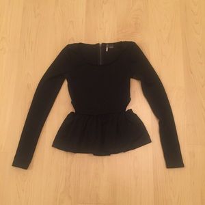 Peplum top from Urban outfitters