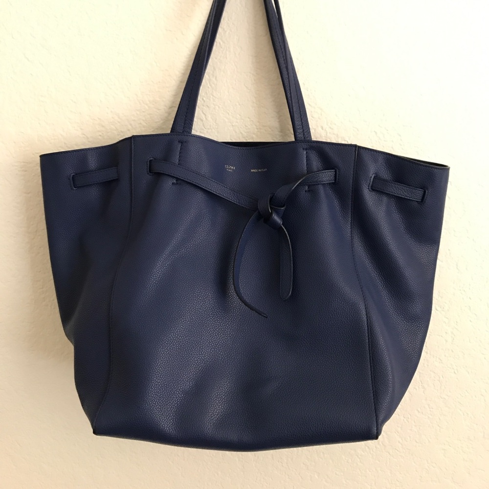 Celine blue tote
