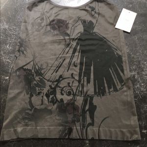 NWT ballerina on pointe super soft tank