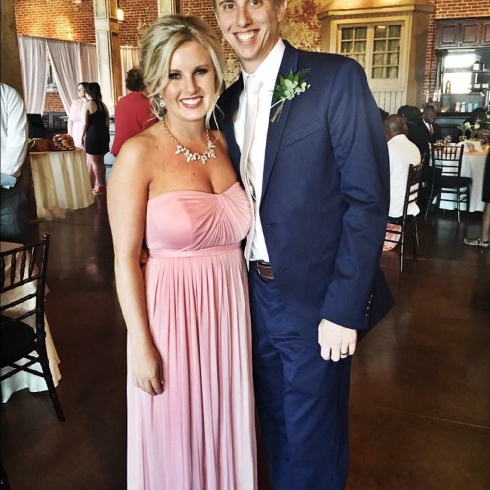 David's Bridal bridesmaid versa convertible dress