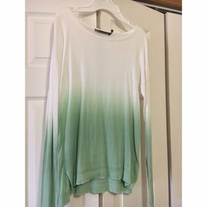 Ombré sweater from The Limited