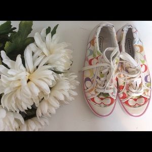 COACH BARRETT RAINBOW SNEAKERS