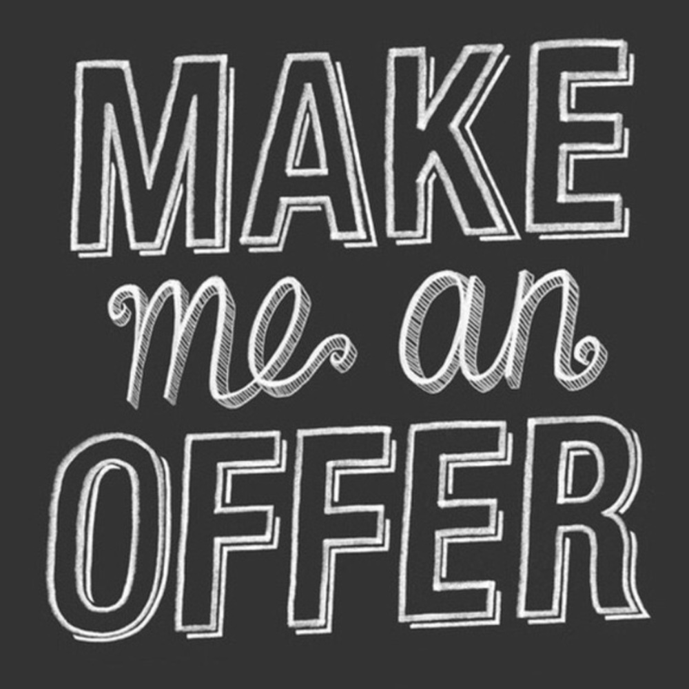 Make me an offer!