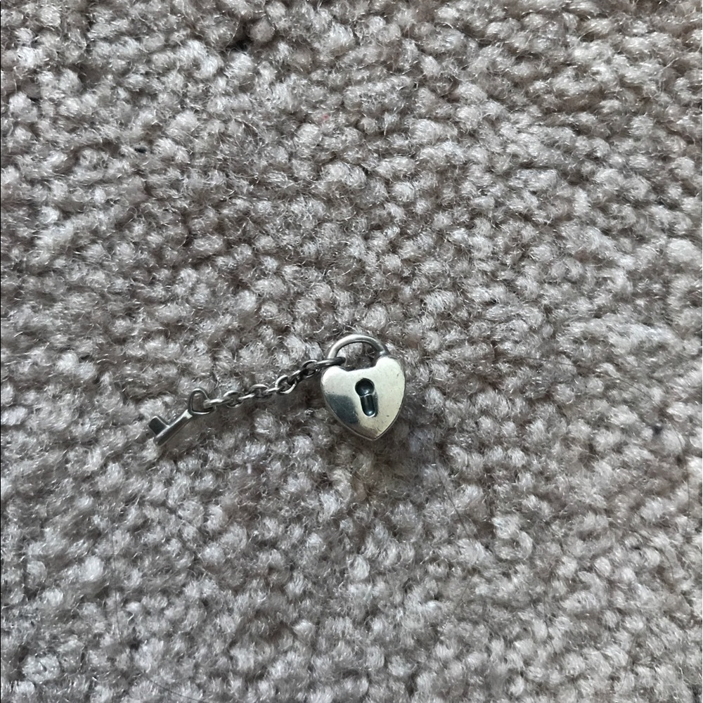 Key to My Heart Silver Pandora Charm