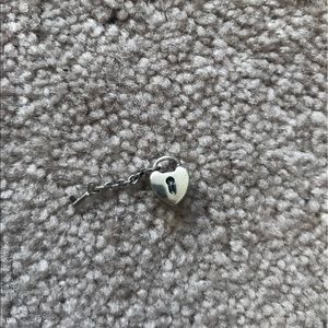 Key to My Heart Silver Pandora Charm
