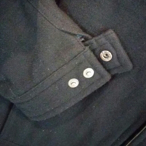 Men's GUESS Black Wool Jacket NWOT