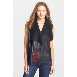 Kut from the kloth vegan leather vest