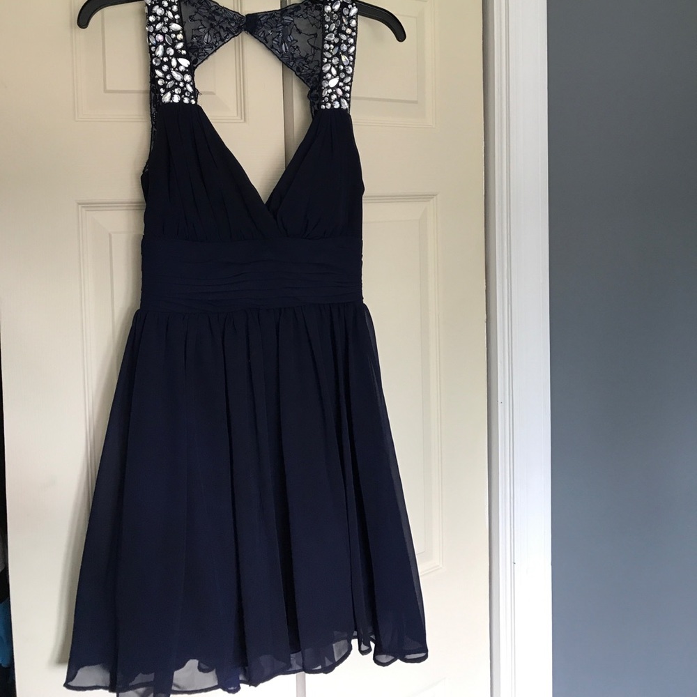 Navy Blue Dress