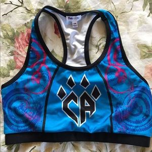 Cheer athletics sports bra