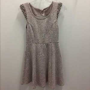 Free People dress gemstone shoulders
