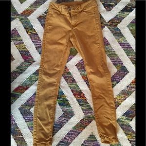 Mustard Skinny Pants - Female