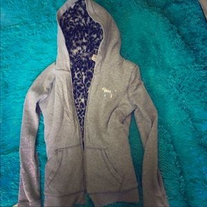 Faux Fur Victoria Secret zip up jacket✨