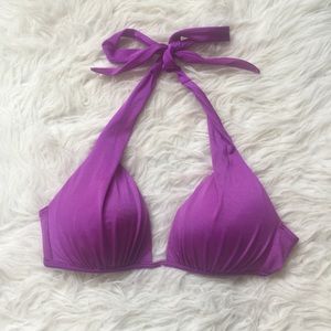 VS purple halter swim top