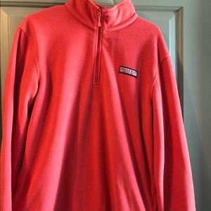 Long sleeve fleece vineyard vine pullover