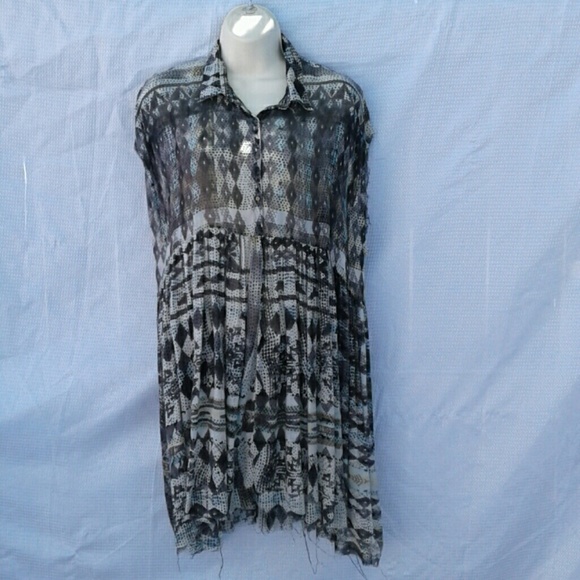 FREE PEOPLE Dresses & Skirts - ☆☆☆FREE PEOPLE EMPIRE EXTREME SHIRT  DRESS☆☆☆