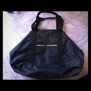 90s Ralph Lauren lightweight nylon duffle bag