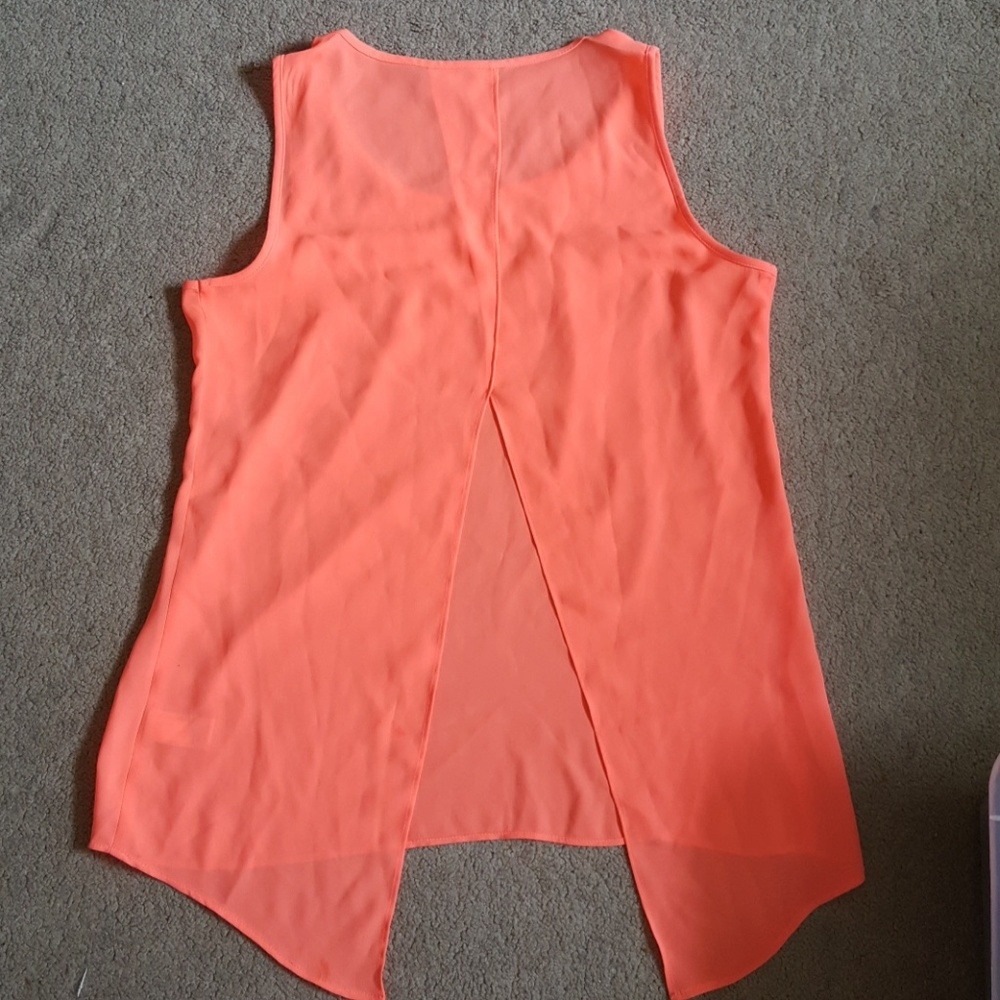 NWOT Express Split Back Tank Top