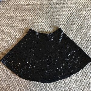 TOBI Sequin Skater Skirt