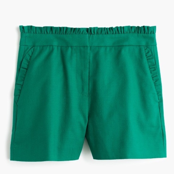 J. Crew Pants - J. Crew ruffled shorts