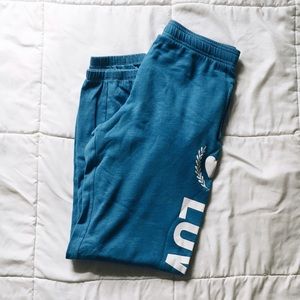 Blue VS Love Pink Sweatpants