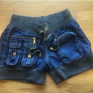 Jean shorts. Made in Italy