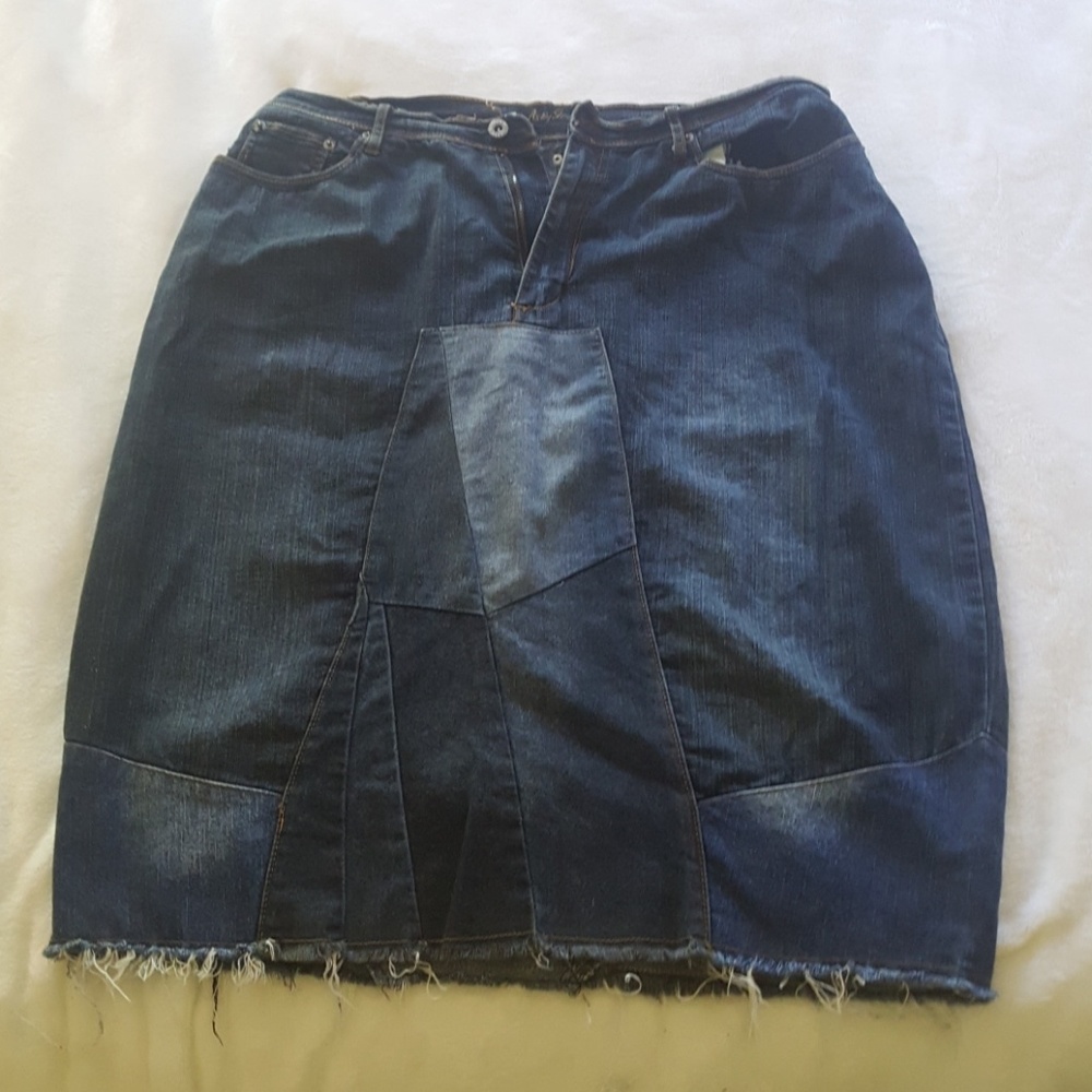 Patchwork denim