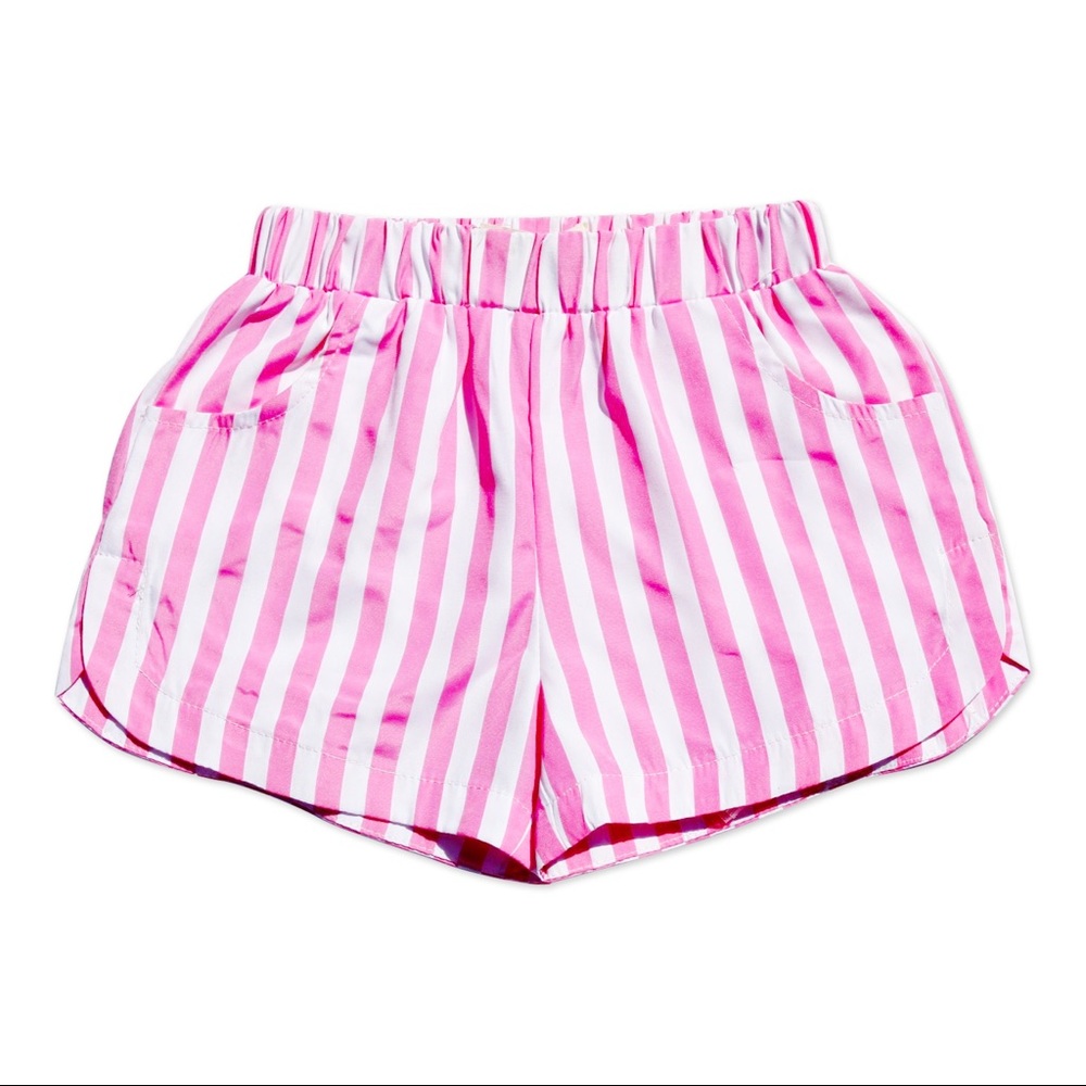 Stripres & Whites Shorts